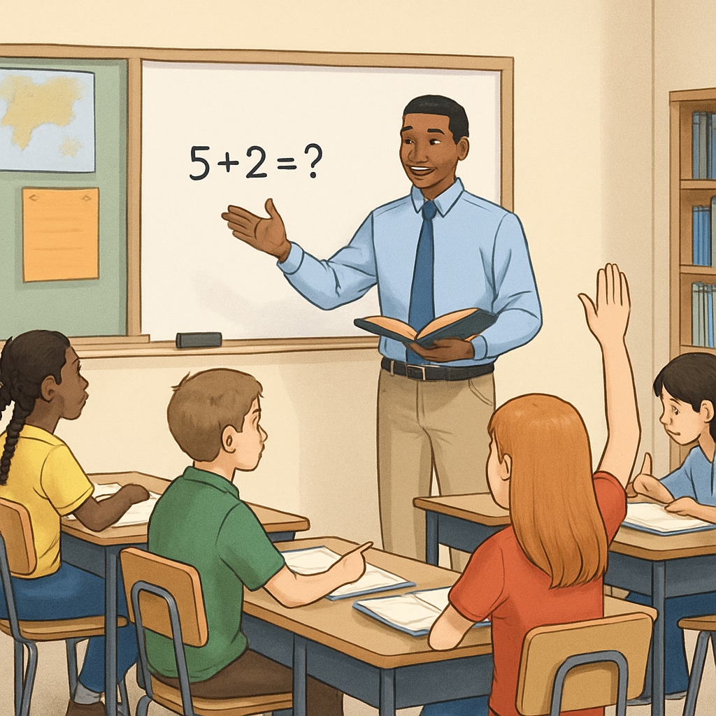 Students participating in a structured learning environment.