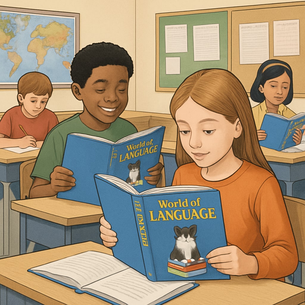 Children using 