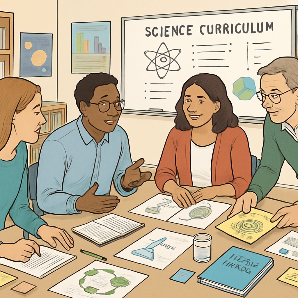 Educators collaborating on OpenSciEd science curriculum strategies in a discussion forum.