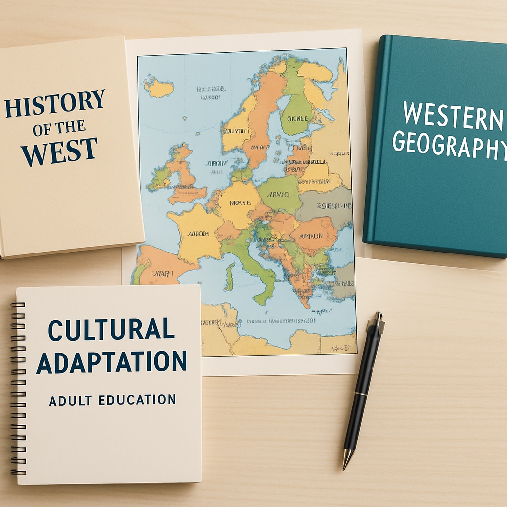 Educational resources for teaching Western history and geography in adult classes.