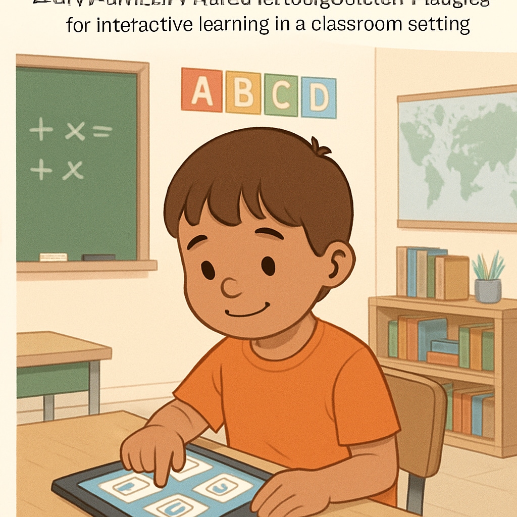 Child with special education needs accessing online learning tools