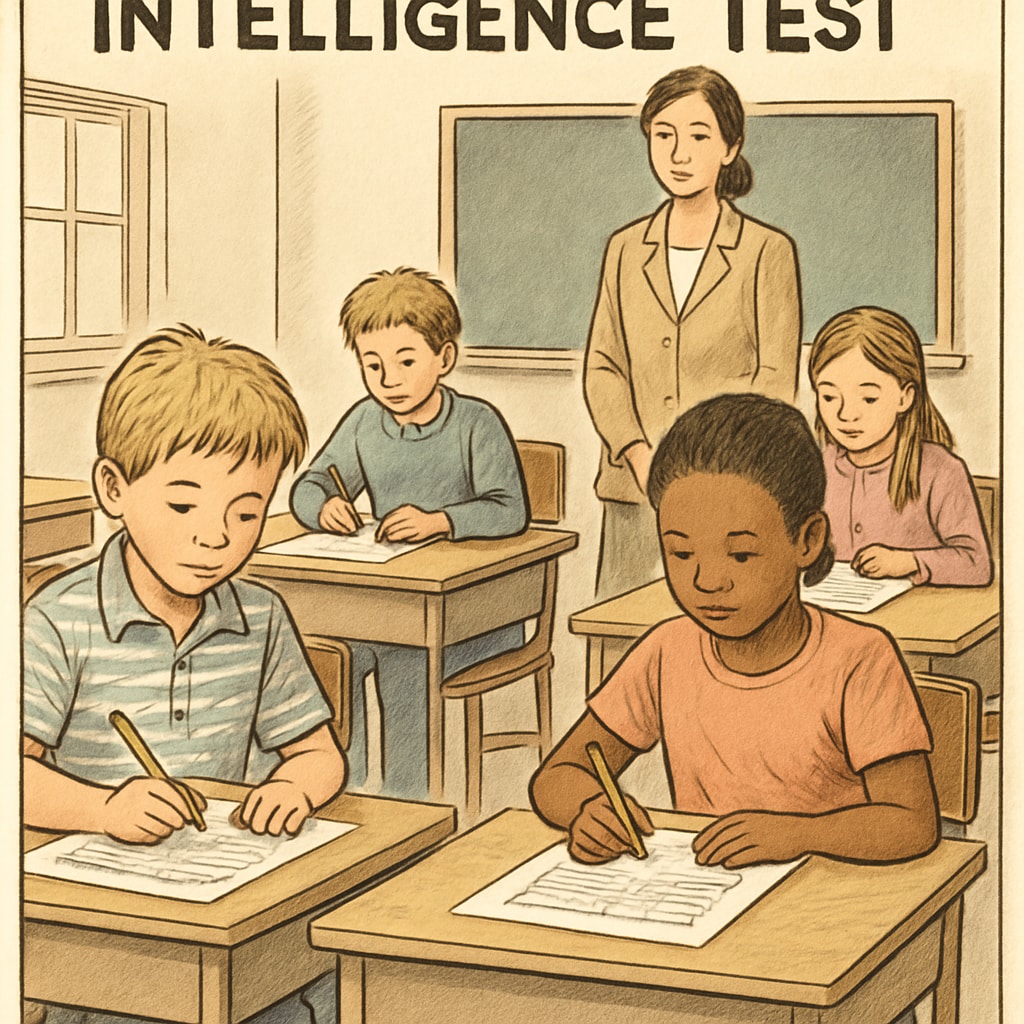 Standardized intelligence test for gifted children in a classroom environment.