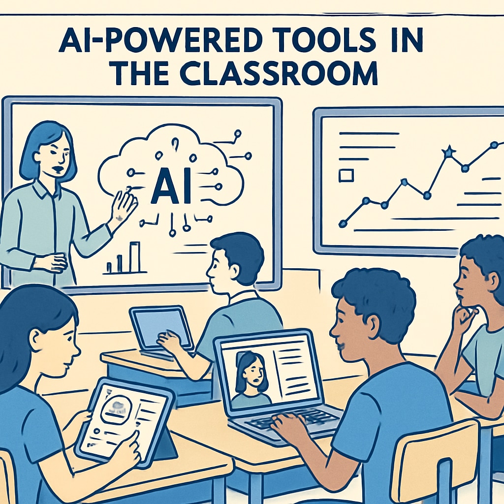 AI-powered tools helping students in education, highlighting assessment innovation.