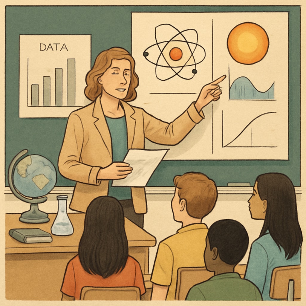 Visual aids in science classrooms supporting English learners