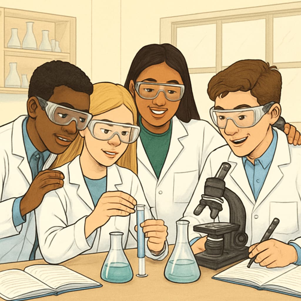 Collaborative learning in an inclusive science classroom