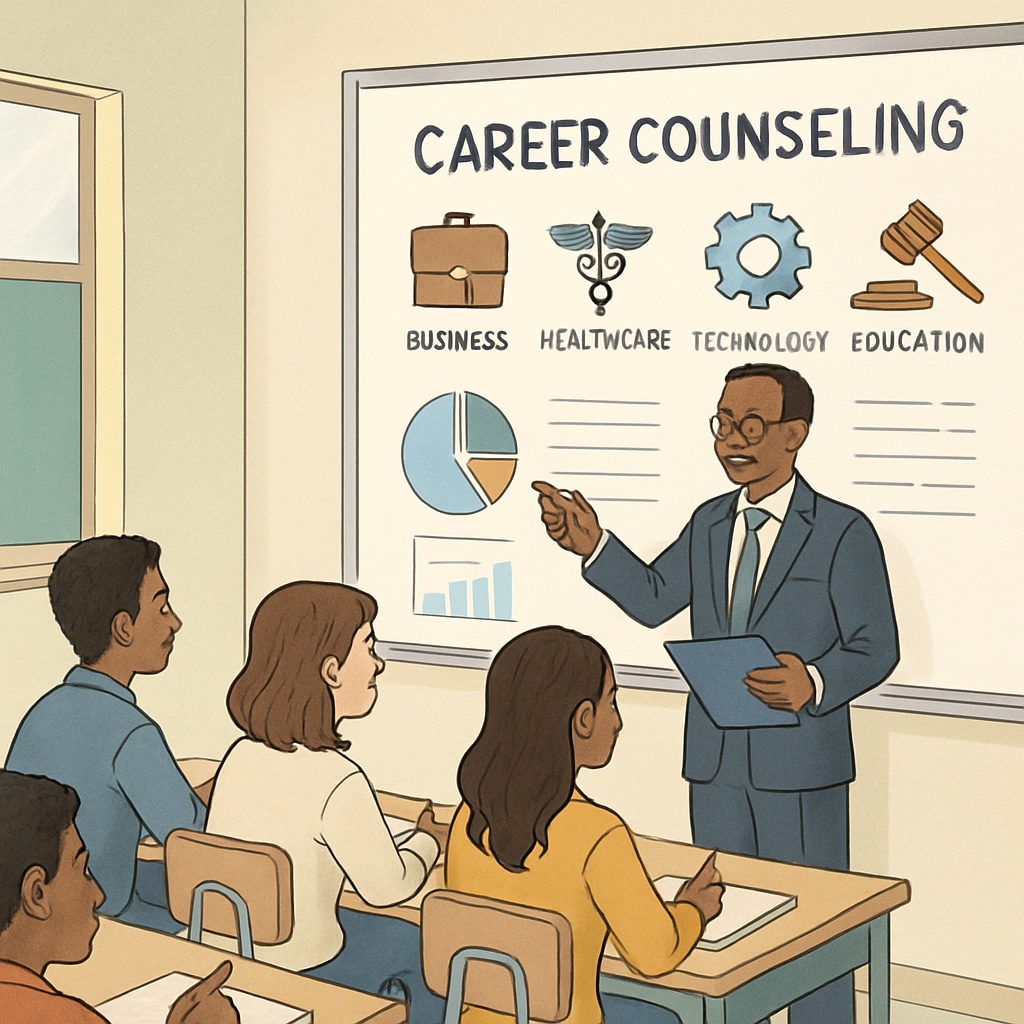 Career counseling for Indian students to address academic planning and career choices.