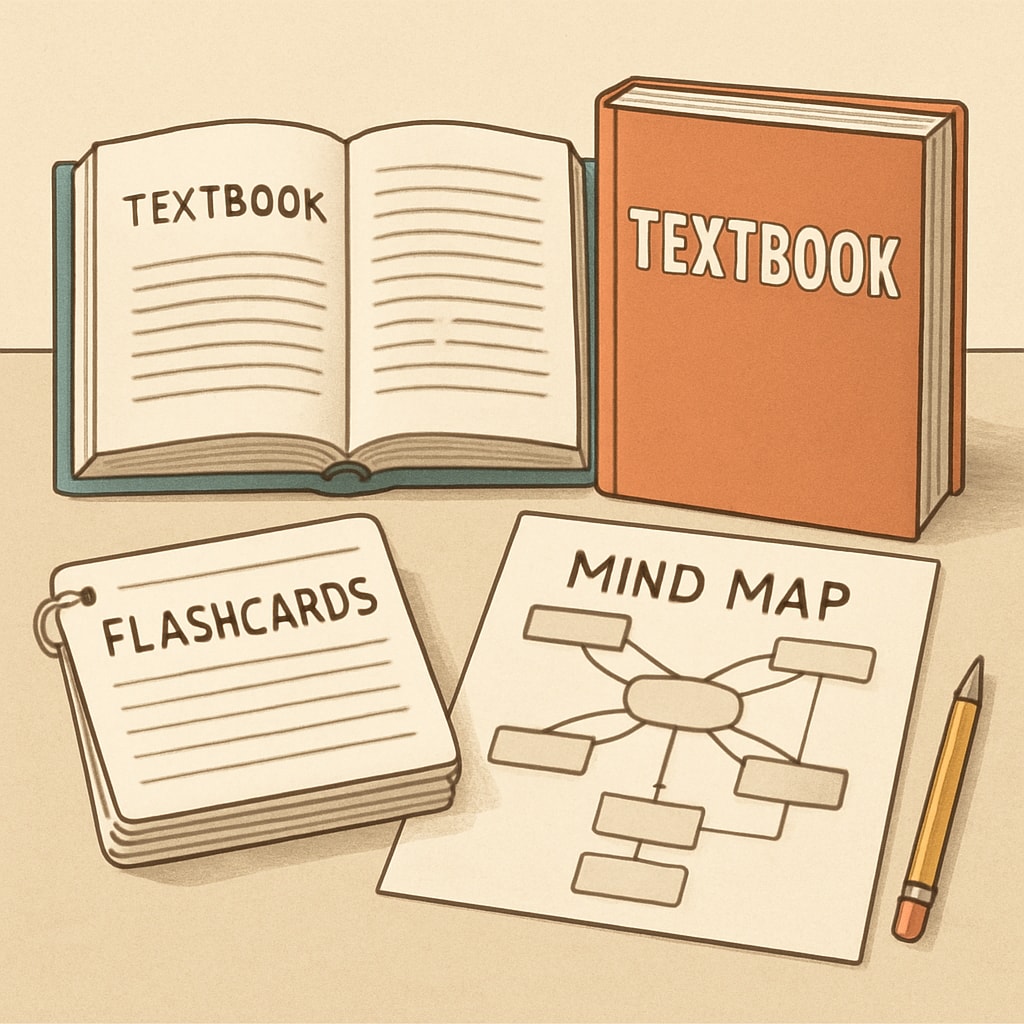 Study tools supporting cognitive adjustments in an English-based education system.