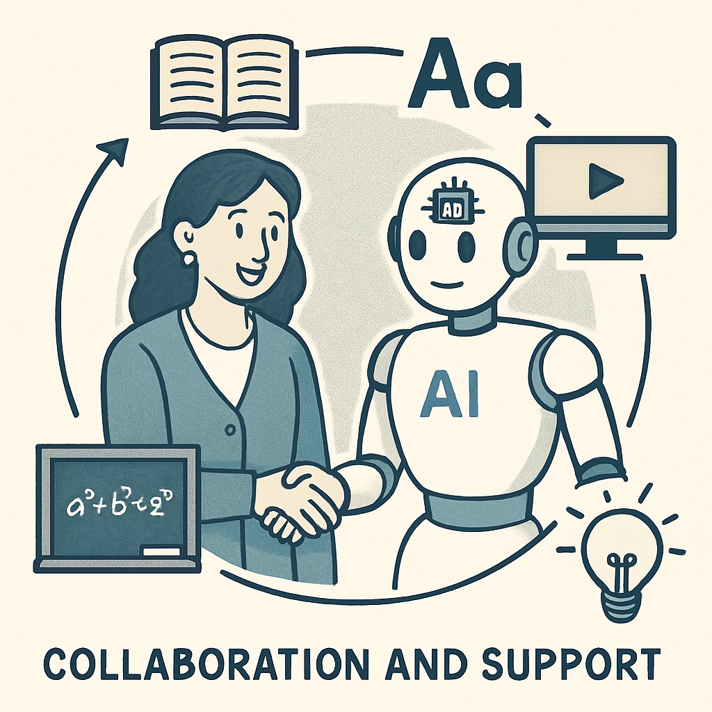 AI tools working with teachers for better education