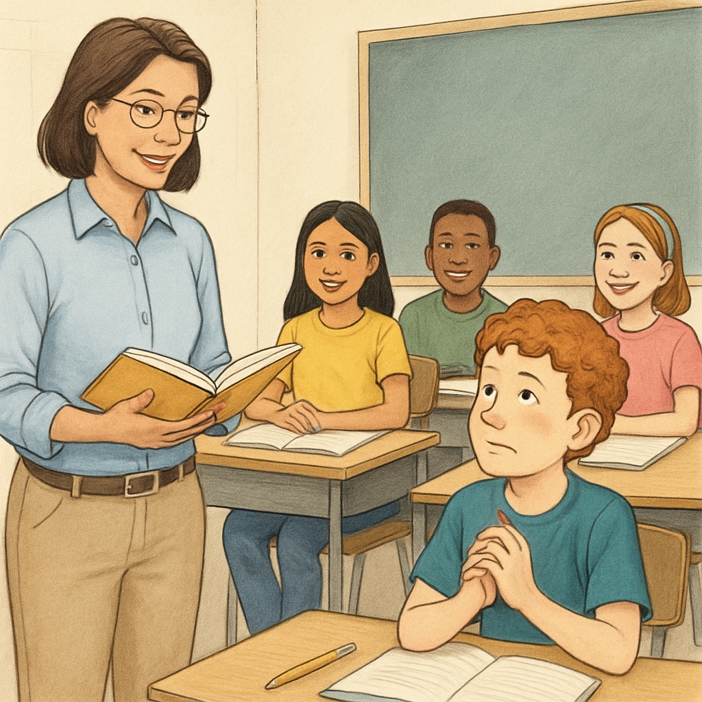 ADHD student in a gifted education classroom setting.