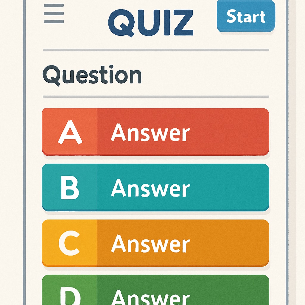 Screenshot of an interactive quiz platform, showcasing effective tools for student assessments.