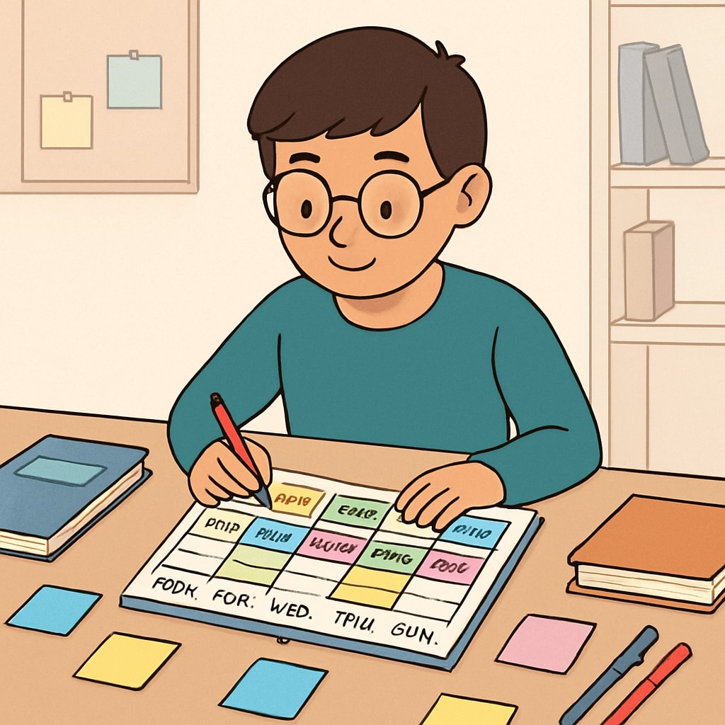 High school student with ADHD creating a personalized learning plan to recover credits.