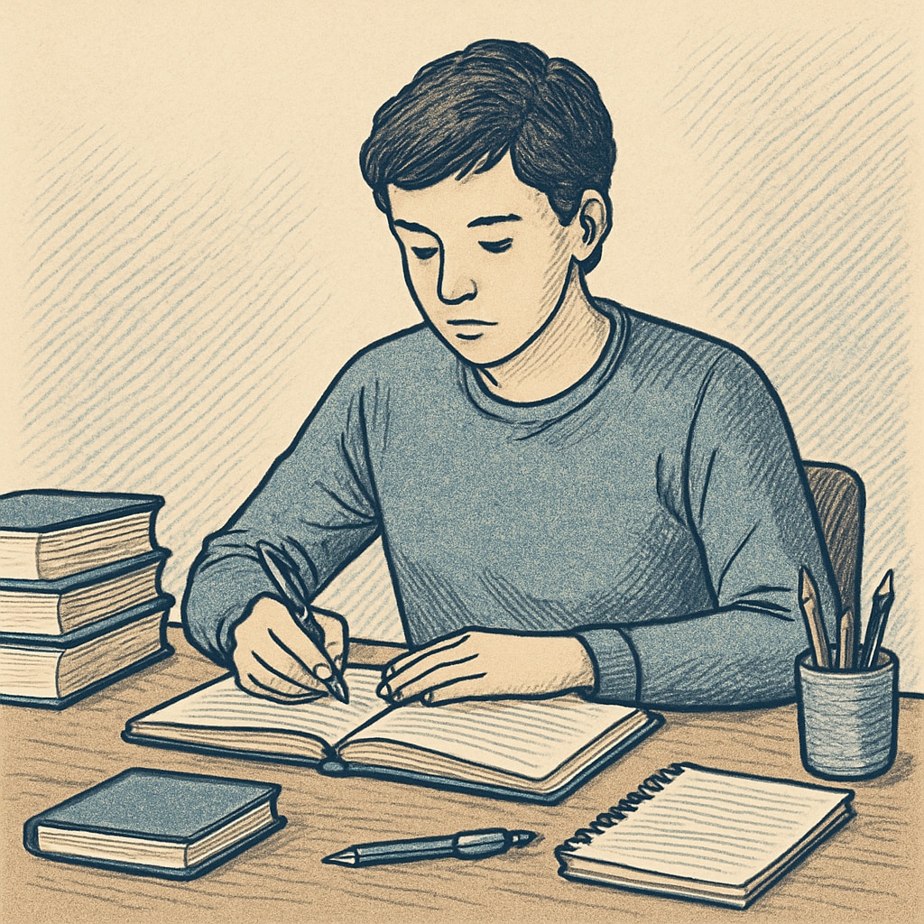 UK youth studying to overcome education interruptions and enhance qualifications.