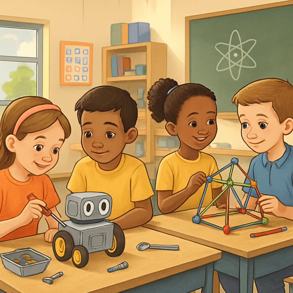 Early education classroom for hands-on creative children.