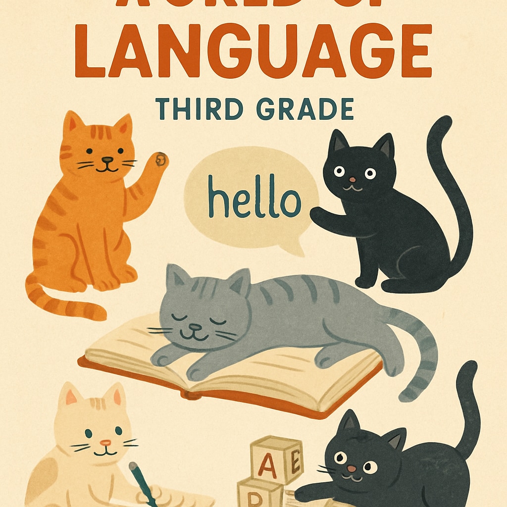 A nostalgic illustration of the cat-covered Iconic cat cover of