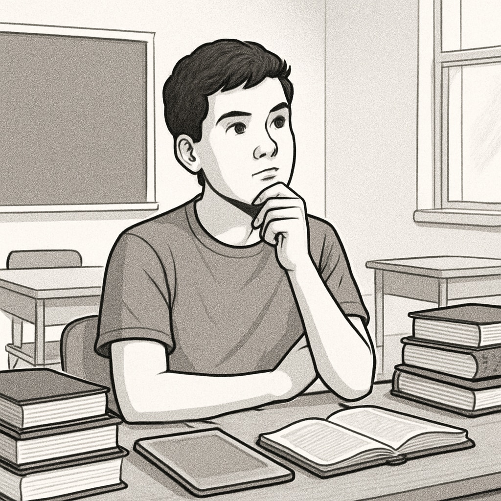 High school student considering college major selection, mathematics, and science.