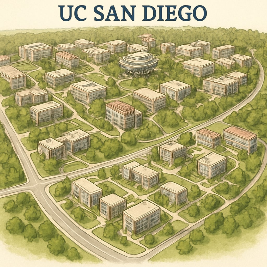 UC San Diego campus expansion reflecting higher education growth