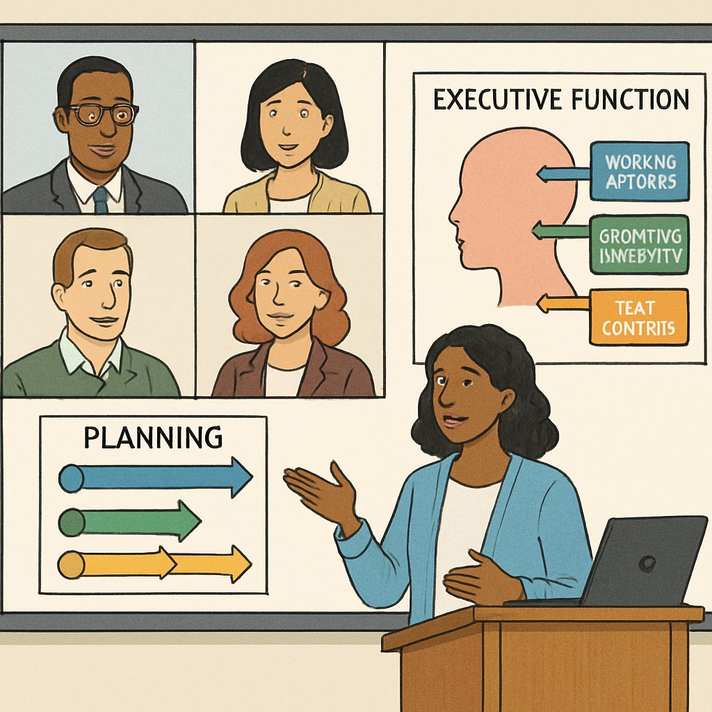 Virtual summit on executive function strategies for ADHD and ASD.