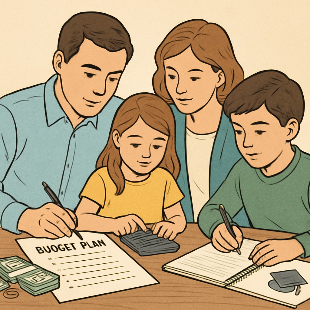 Early financial planning for affordable online business education.