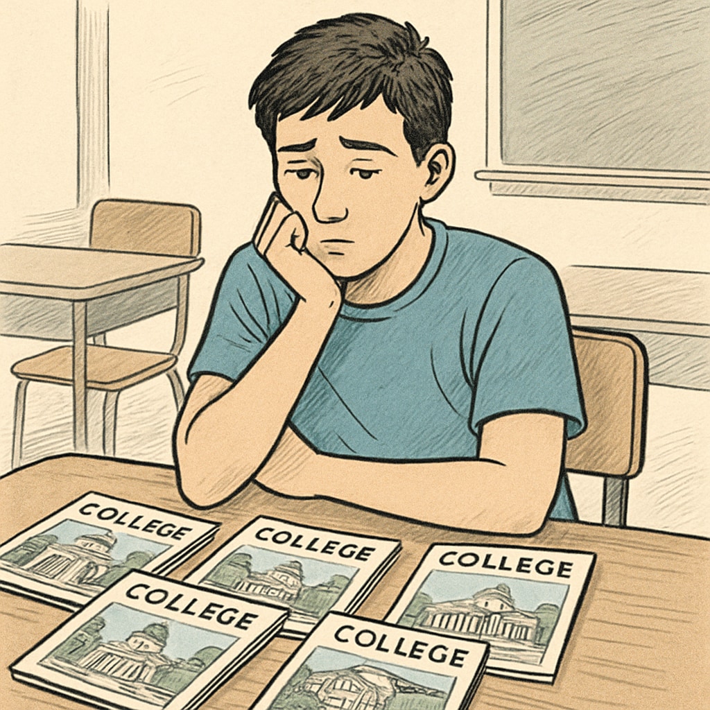 High school student considering college major options in the field of mathematical sciences.