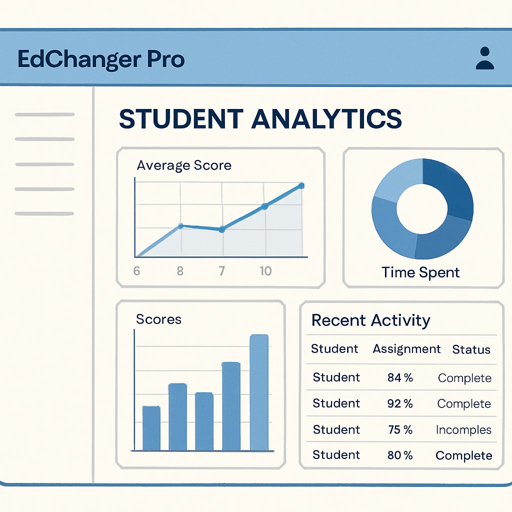 Dashboard of education applications with teacher tools and teaching assistance features.