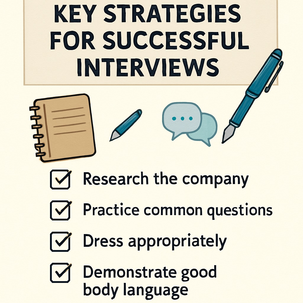 A checklist with key strategies for successful interviews between graduate students and school counselors. Strategies for effective interviews between graduate students and school counselors.