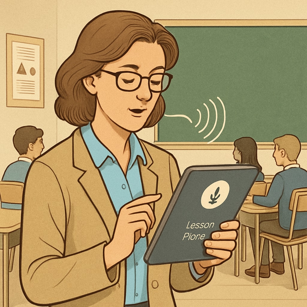 Speech recognition technology for lesson planning with WillowVoice