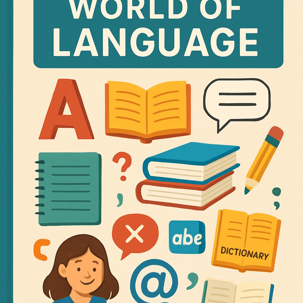A vintage World of Language textbook showcasing reading science and language teaching methods.