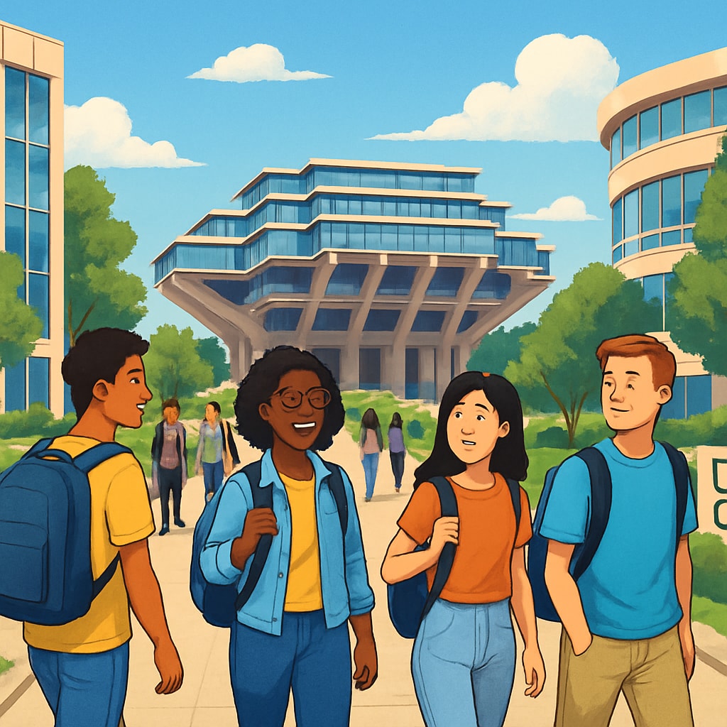 UC San Diego campus reflecting the university’s expansion and its impact on education.
