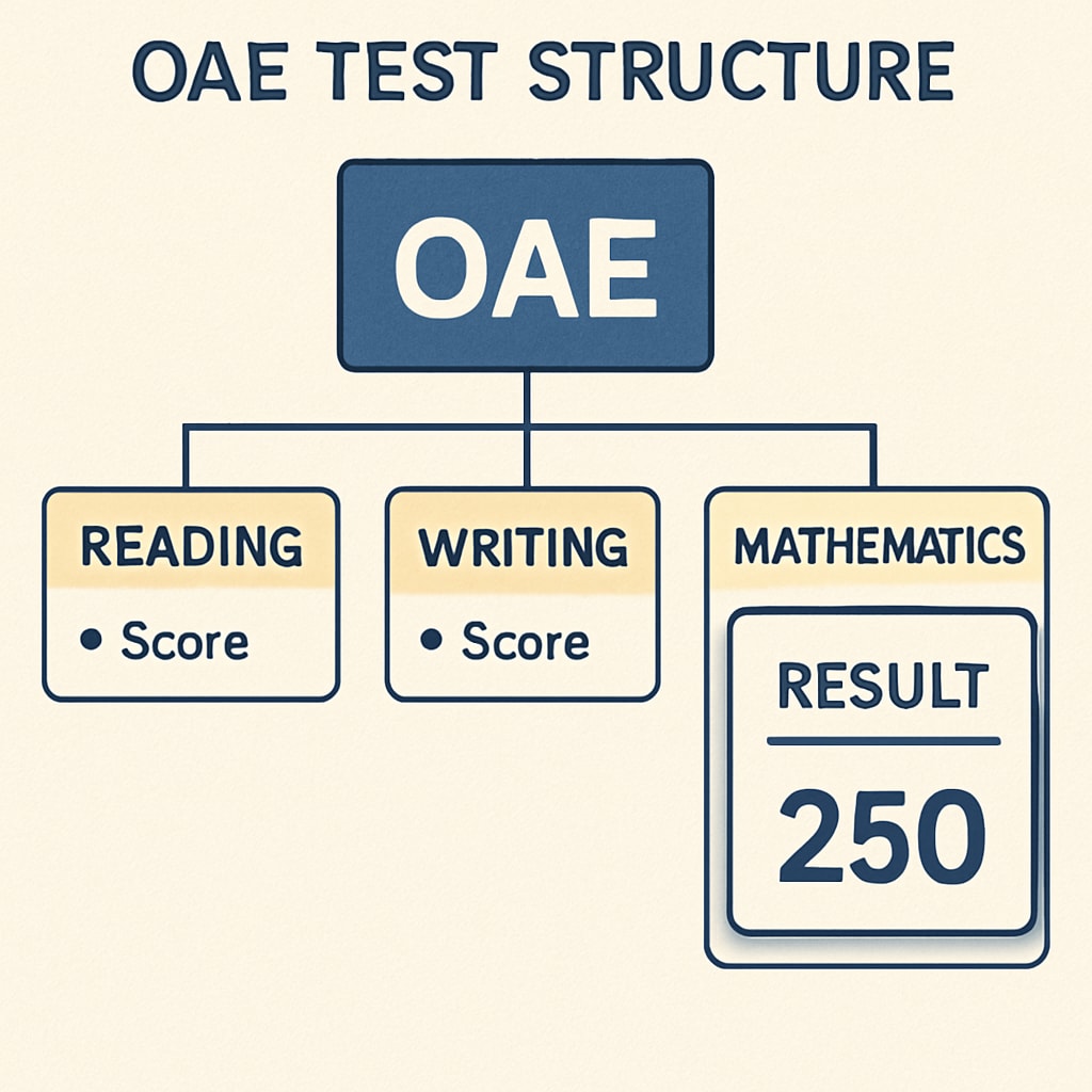 OAE test structure chart