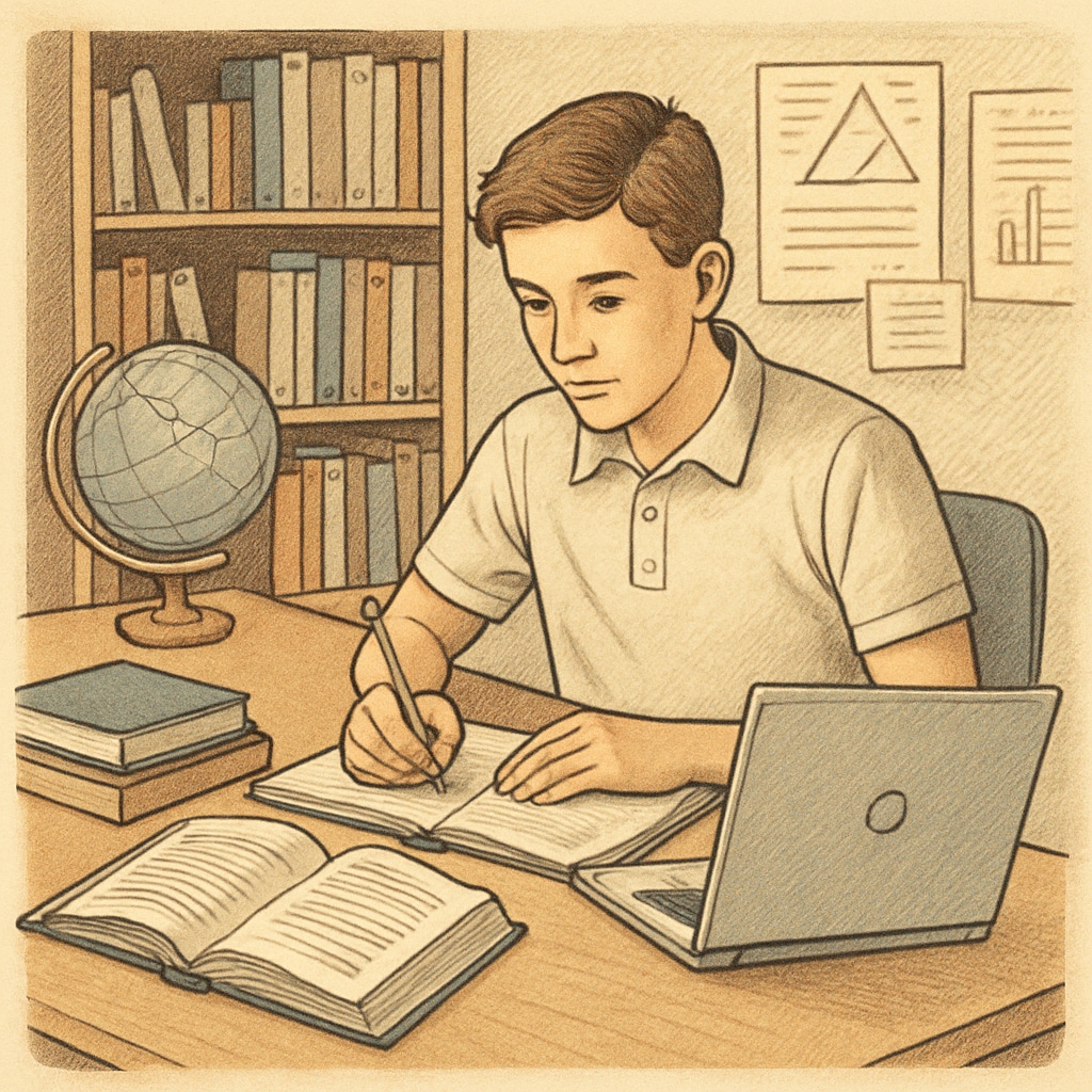 Self-directed learning student example