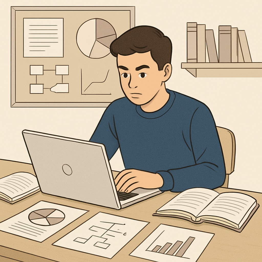 High school student navigating college major choices in math and sciences.