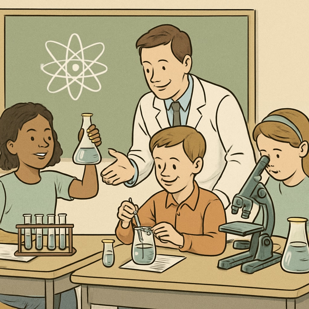 Students performing science experiments to demonstrate OpenSciEd's hands-on learning approach.