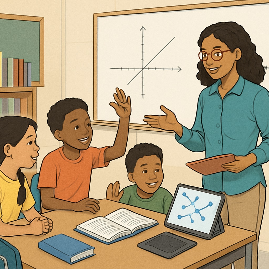 Diverse classroom showcasing advanced teaching methods from U.S. master's programs