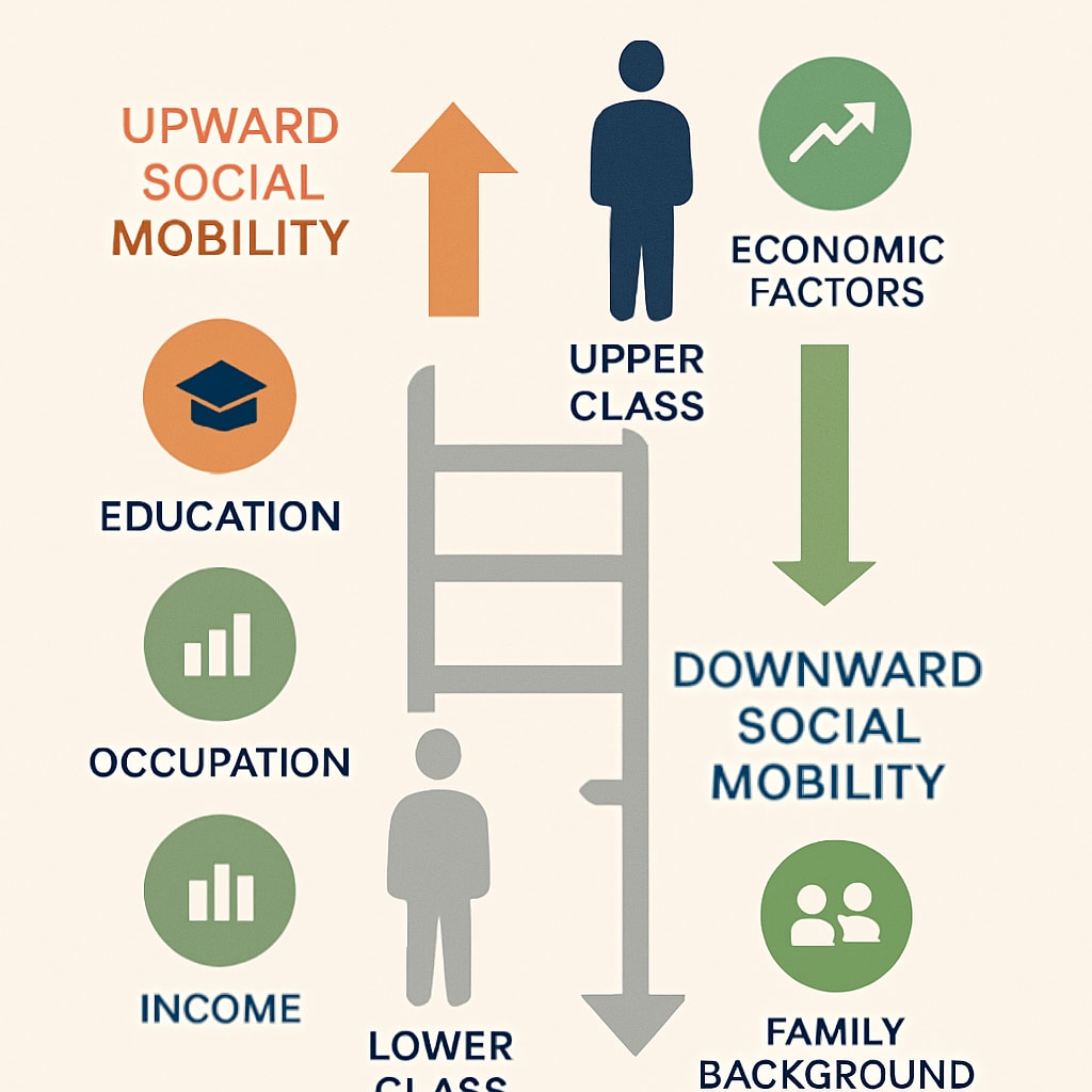 Infographic on social mobility pathways