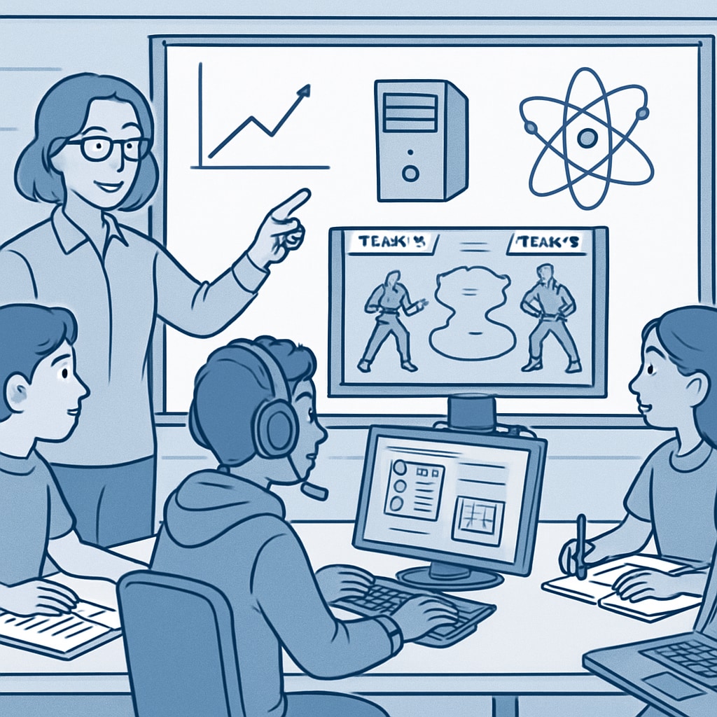 STEM lesson using esports