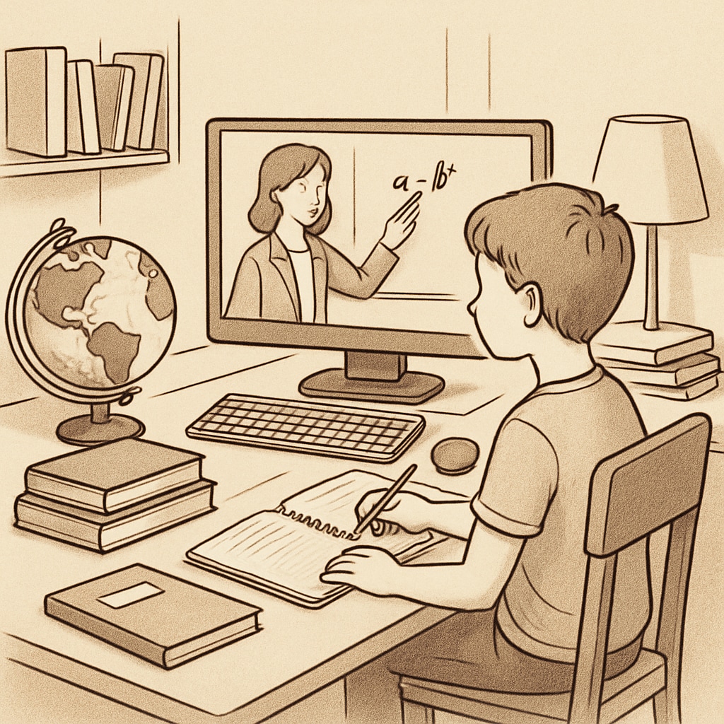 Online public schools allow students to learn from home with personalized support.