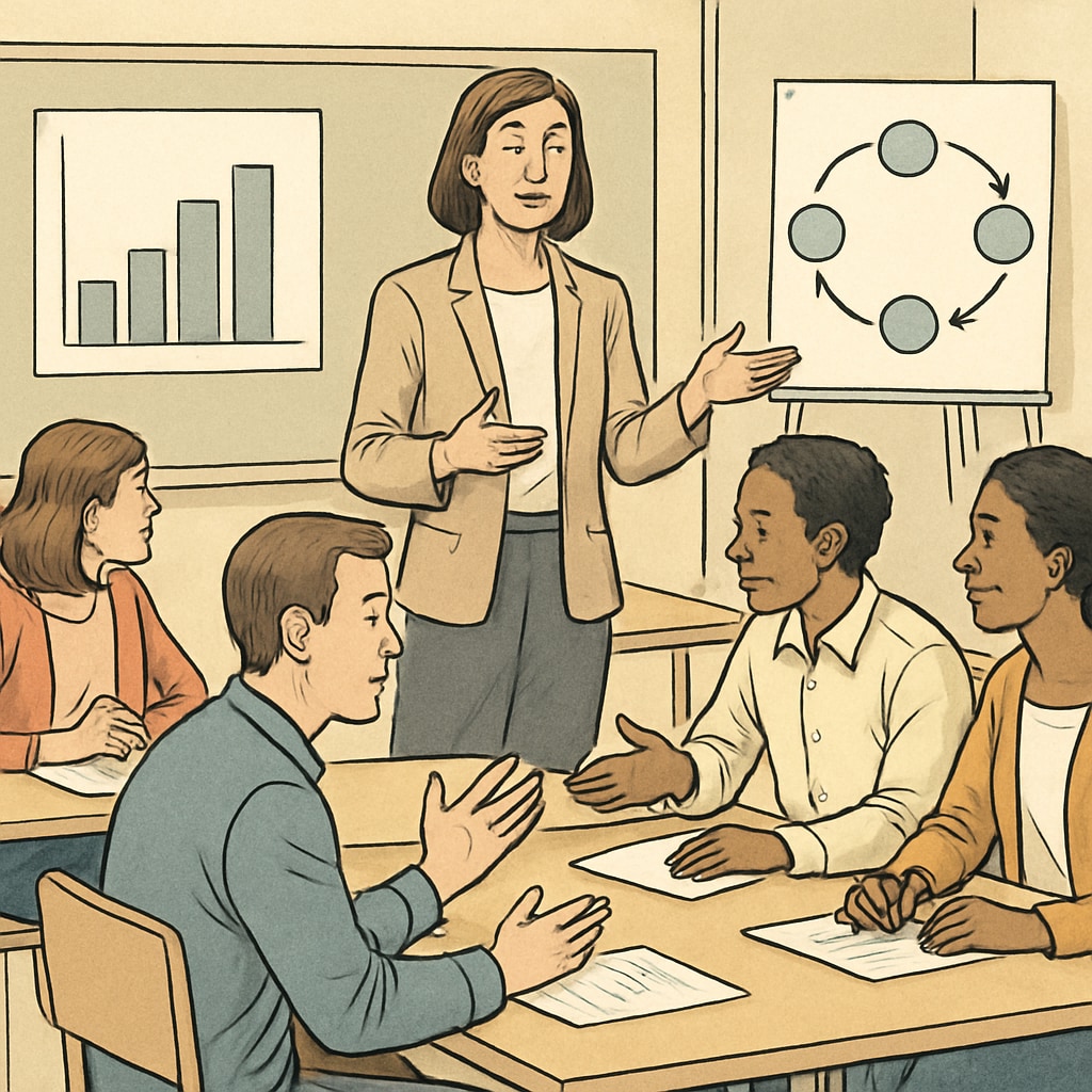 Expert teaching collaborative problem-solving strategies for special needs children.