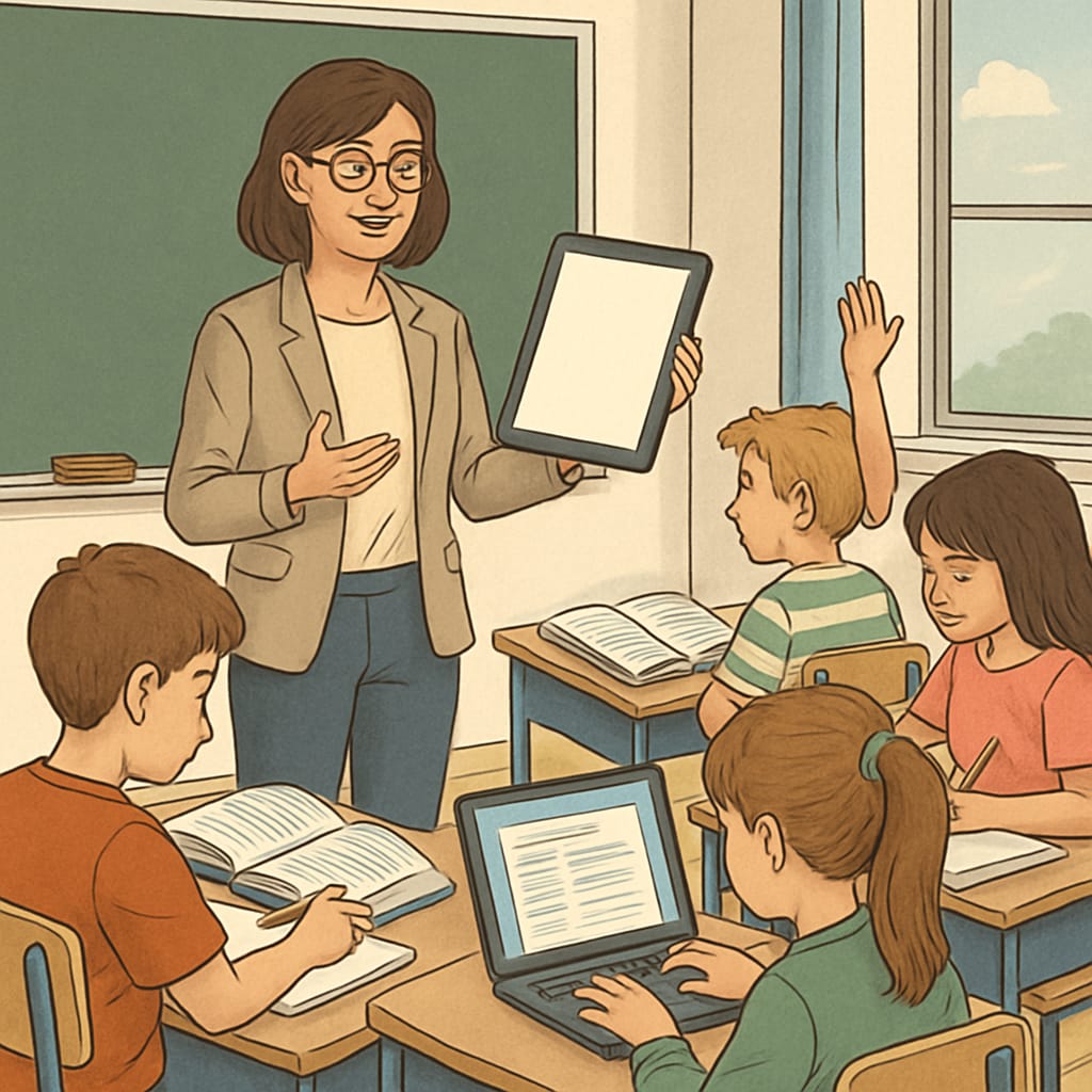 Teacher combining 