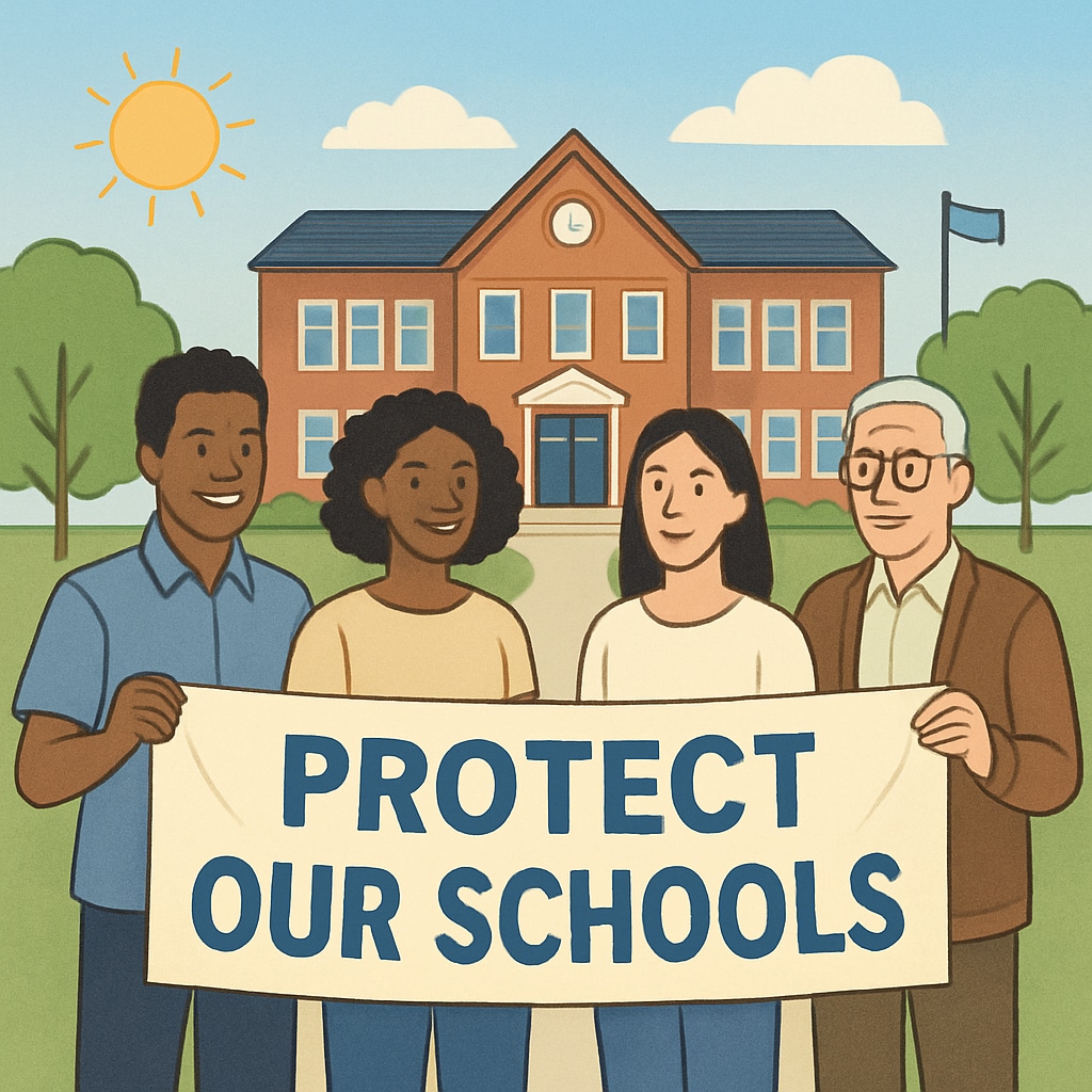 A petition to protect school safety from child abusers in leadership roles.