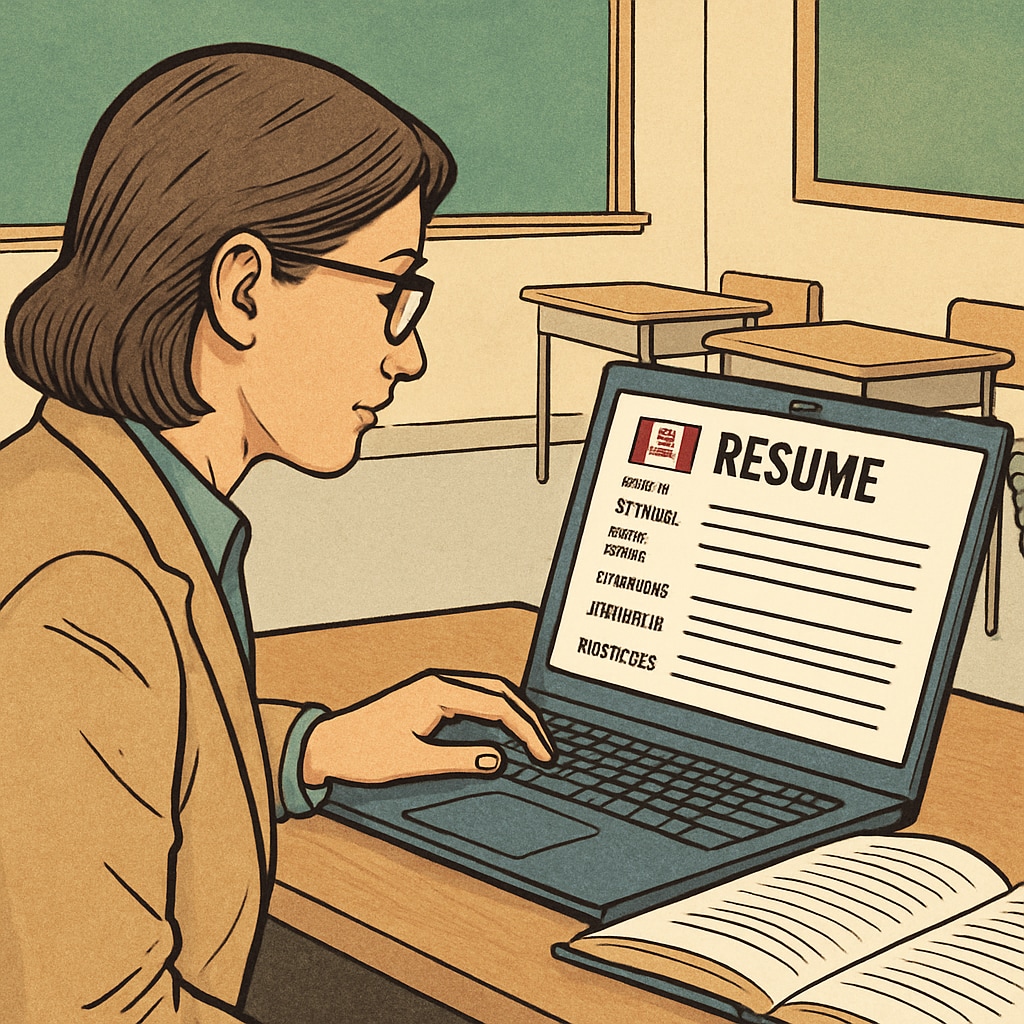 Canadian-style resume review by an educator.