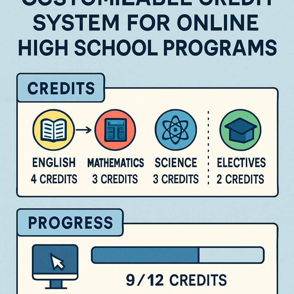 Flexible credit systems in online high school education.