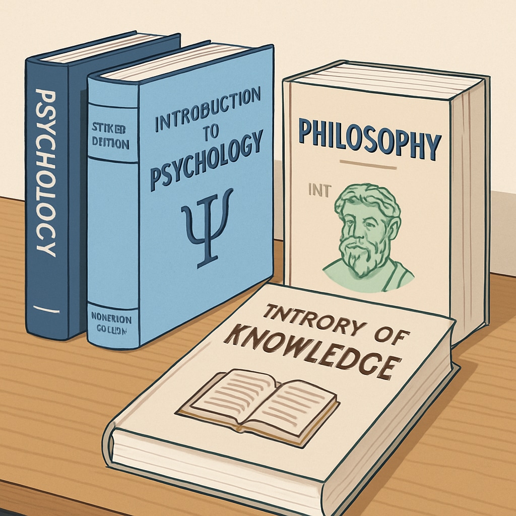 Beginner-friendly psychology and philosophy books for self-learners.