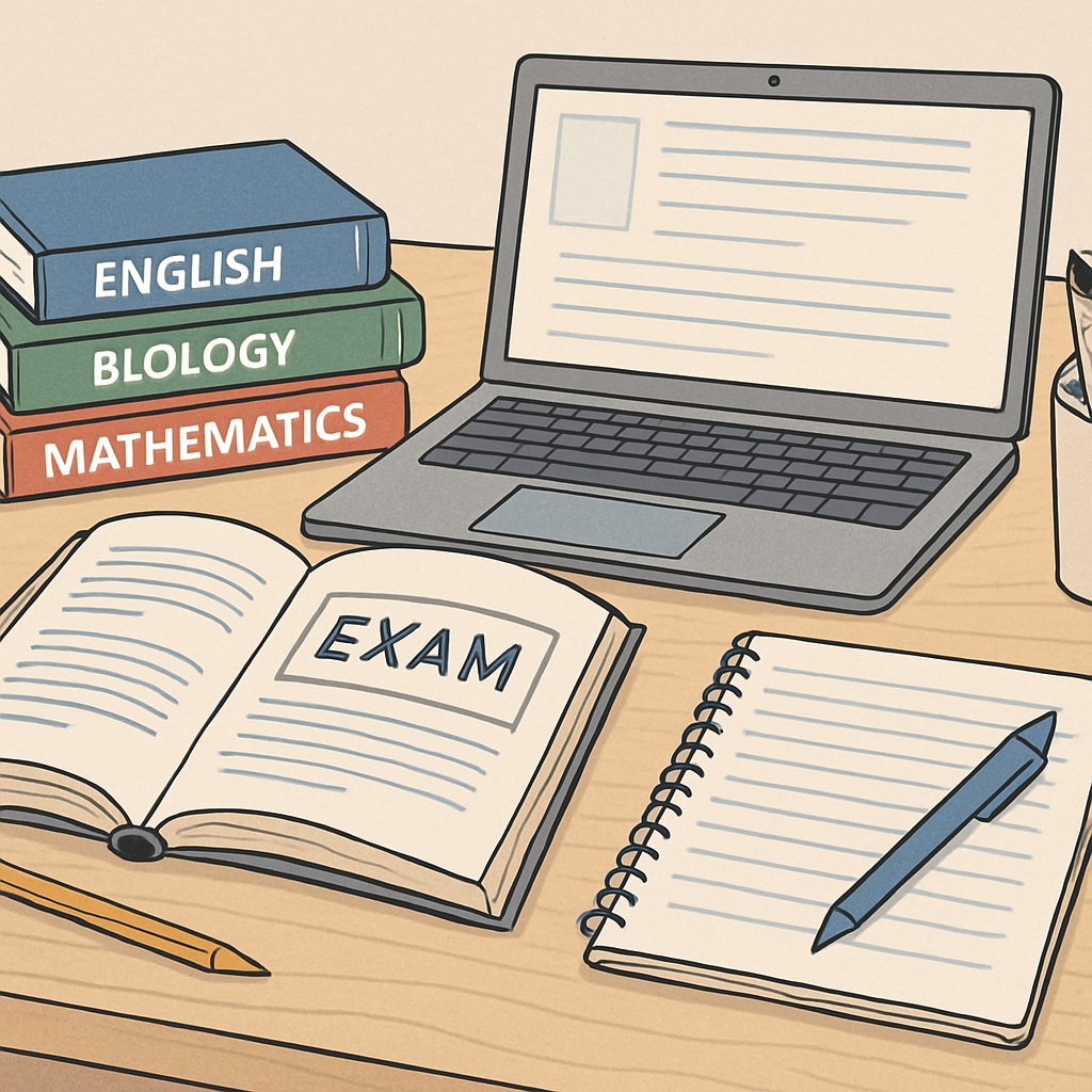 Study materials for OAE preparation to reduce exam anxiety.