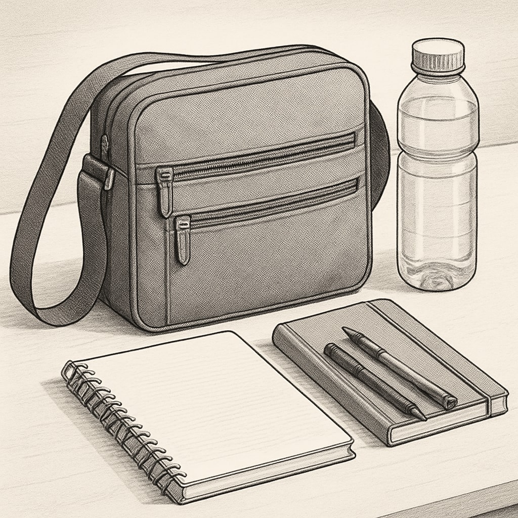 Shoulder bag highlighting practicality and modern style for students