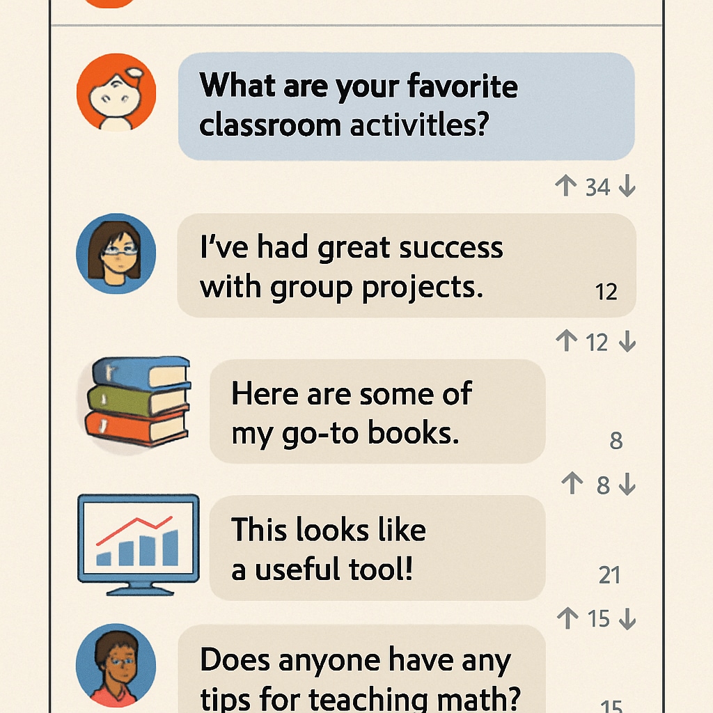 A Reddit thread discussing education, highlighting community collaboration and resource sharing.