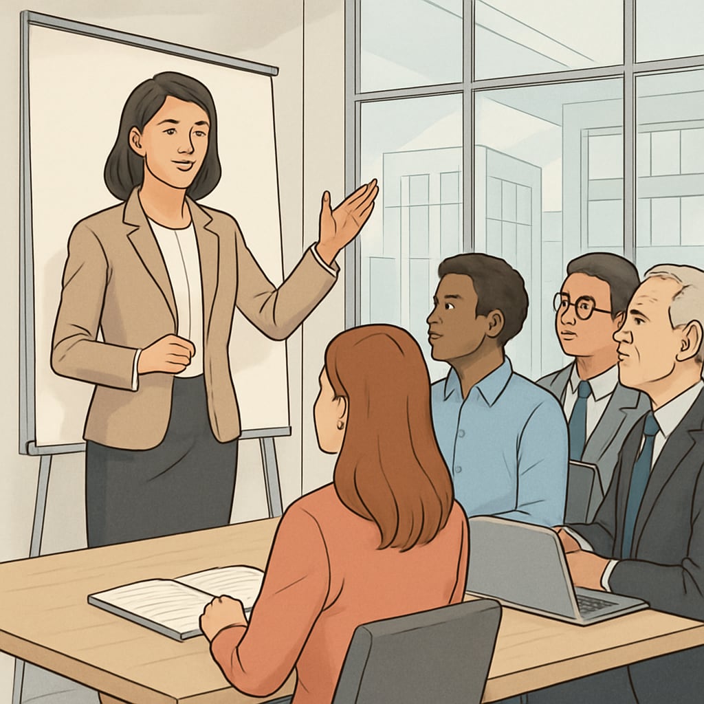 Women entrepreneurs improving communication and leadership skills based on Sadhguru’s philosophy.