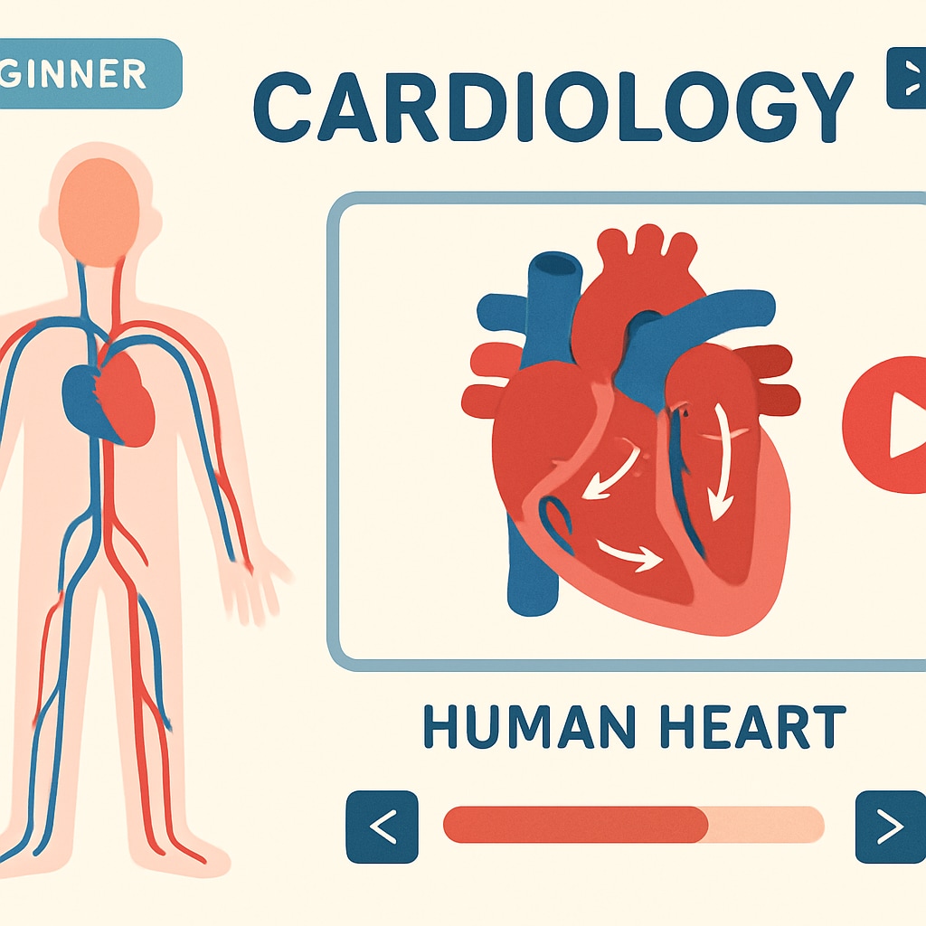 Interactive cardiology module for non-medical students
