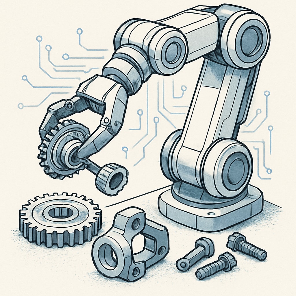 AI-driven robotic arm engineering career choice programmer engineer