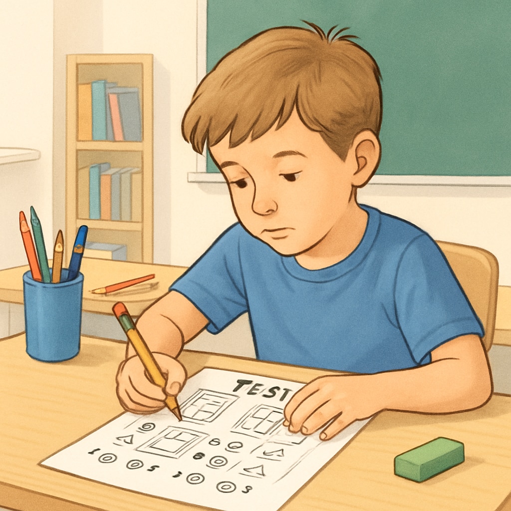 Standardized test for talent assessment focusing on problem-solving skills.