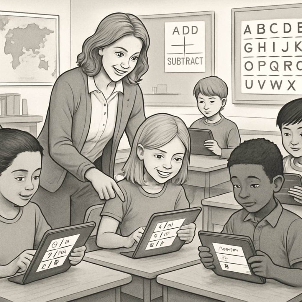 Quiz resources for students engaging in interactive activities in a classroom setting.